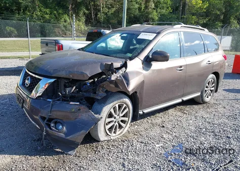 2016 Nissan Pathfinder Sv from USA, damaged, VIN 5N1AR2MM2GC646177